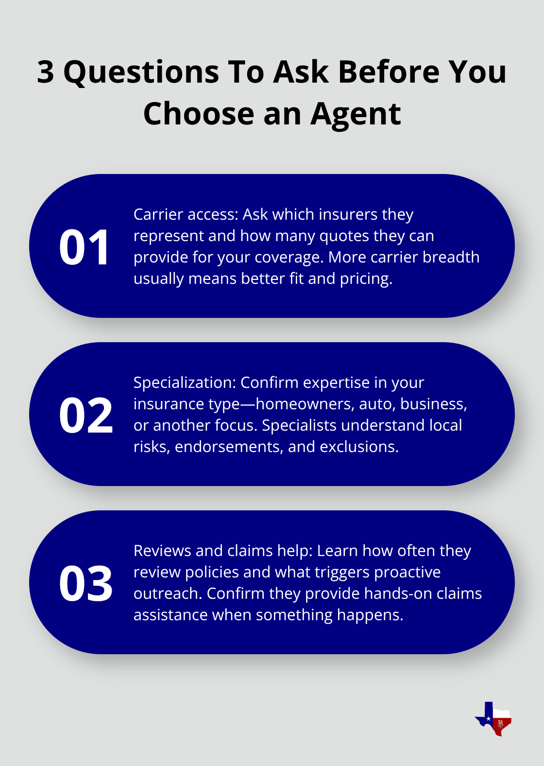 Three critical questions to evaluate a local independent insurance agent - local independent agents